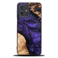 etui bewood unique do motorola g54 5g - violet