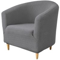 POKROWIEC NA FOTEL KLUBOWY CLUB BAR JODEŁKA SZARY