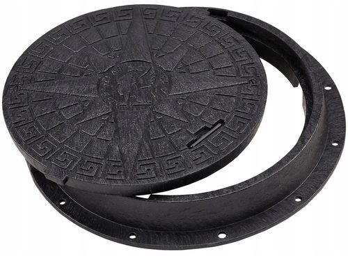 Pokrywa Właz do Szamba Studni Ø800/600 BabylonPlast 5 Tonowy na Arena.pl