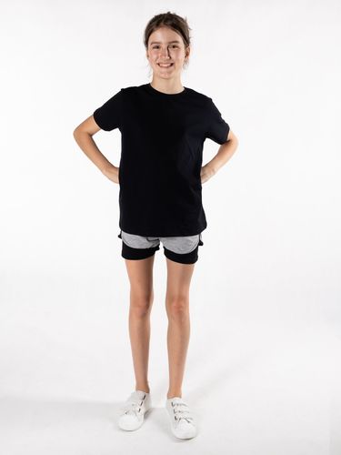 Koszulka dziecięca t-shirt bawełniany czarny 122-128 YOCLUB na Arena.pl