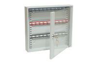 Szafka na klucze SKR 30/S z haczykami ruchomymi przeszklona LEOMAR