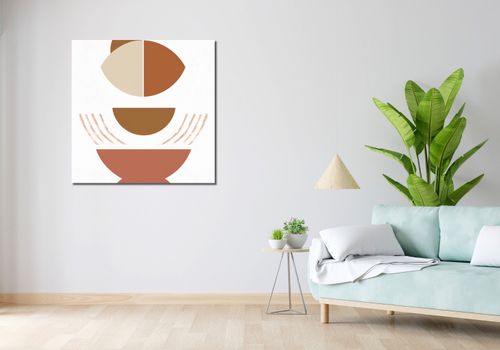 Obraz 90x90cm Pastelowa Hipnoza na Arena.pl