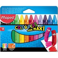 KREDKI ŚWIECOWE JUMBO COLORPES 12KOL MAPED