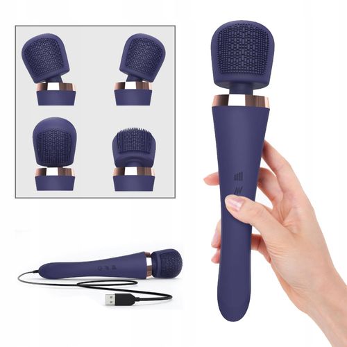 Duży masażer, wibrator 20 wibracji, 8 prędkości. na Arena.pl