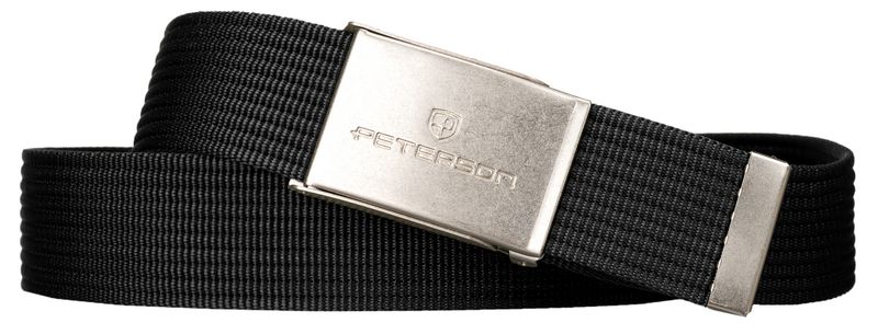 pasek parciany ptn silver-black-2 125 zdjęcie 2