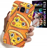 ETUI DO SAMSUNG GALAXY S8 - SŁODKIE UŚMIECHNIĘTE PIZZE CASE + FOLIA