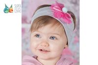 Raster Pogawędka opaska dla dziewczynki szara 48-50