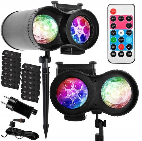 PROJEKTOR LASEROWY ŚWIĄTECZNY NA DOM 12 MOTYWÓW na Arena.pl