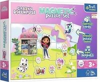 PUZZLE MAGNETYCZNE POZNAJ ŚWIAT GABI 93383