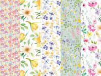 PAPIER OZDOBNY 200X70 OGÓLNE KWIATY ŁĄKA POL-MAK