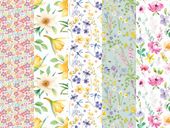 PAPIER OZDOBNY 200X70 OGÓLNE KWIATY ŁĄKA POL-MAK