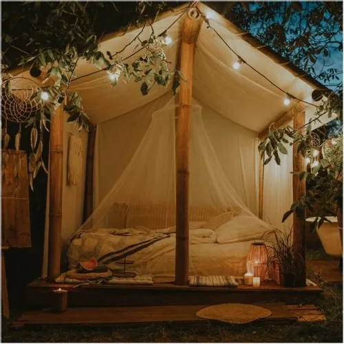 Oświetlenie 10m x10 E27 LED na płot altankę domek na Arena.pl