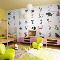Fototapeta XXL - Learning by playing (animals) 550x270