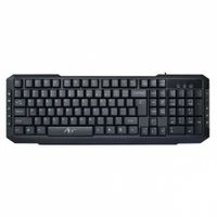 ART klawiatura przewodowa USB A QWERTY AK-47U czarna