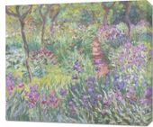 Obraz 70x60cm The Artist’s Garden in Giverny, Monet Vintage