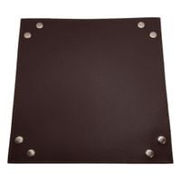 Skórzana Taca na klucze Brązowa