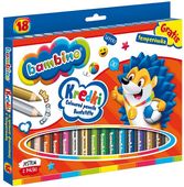 Kredki Bambino 18Kol Jumbo +Temp 0348 A''8