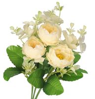 SZTUCZNE KWIATY GAŁĄZKI ROŚLINY PEONIA PIWONIA JAK ŻYWA