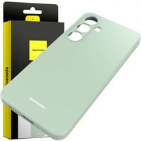ETUI SILIKONOWE SPACECASE MATOWE OCHRONNE DO GALAXY S24 + SZKŁO NA EKRAN