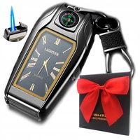 ZAPALNICZKA BRELOK DO KLUCZY Z ZEGAREK TARCZOWY