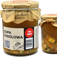 Mielczarek ZUPA FASOLOWA W SŁOIKU FASOLÓWKA gotowe danie SŁOIK 490g 0,49KG