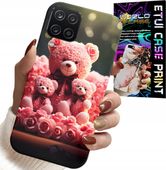 ETUI DO SAMSUNG A12 / M12 - RODZINKA RÓŻANYCH MISIÓW UPOMINEK +FOLIA