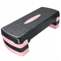 STEP SCHODEK DO ĆWICZEŃ AEROBIKU FITNESS 3 STOPNIOWY REGULOWANY WYTRZYMAŁY