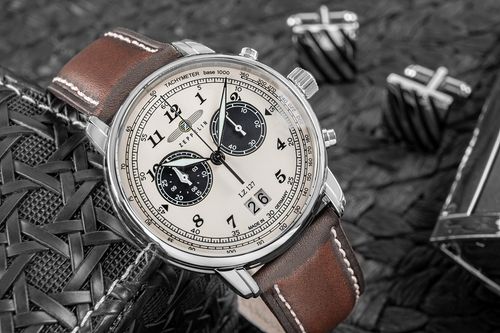 zegarek męski zeppelin graf chronograph lz 127 + box na Arena.pl
