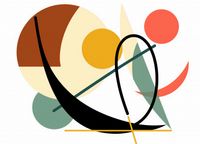 Plakat 18x13cm Ruch Sztuki