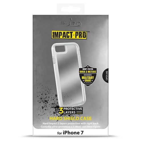 PURO Impact Pro Hard Shield - Etui iPhone 8 / 7 (biały) na Arena.pl
