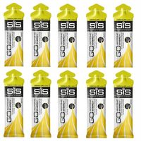10x SIS GO Isotonic Energy Izotonik Żel Energetyczny Cytryna Limonka 60ml