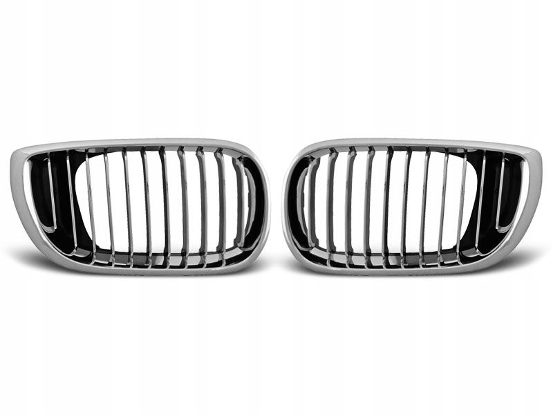GRILL NERKI BMW E46 SEDAN 01-05 CHROME zdjęcie 3