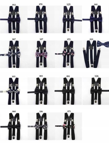 SZELKI męskie i MUCHA męska niebieska błękitna na Arena.pl