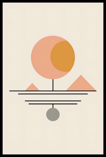 Plakat 40x60cm Geometryczna Utopia na Arena.pl