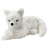 IKEA SKOGSDUVA maskotka pluszak BIAŁY LIS POLARNY 60cm