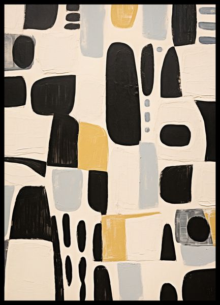 Plakat 50x70cm Geometria Cieni zdjęcie 2