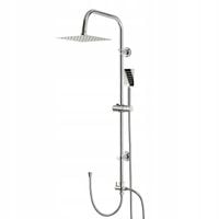 ZESTAW PRYSZNICOWY KOLUMNA NATRYSKOWA BEZ BATERII DO KABINY DESZCZOWNICA 20