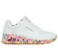 Skechers damskie buty UNO LOVING LOVE 155506 WHT 36