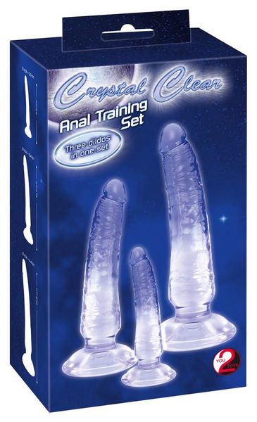 3Pcs Natural Dildo Set zdjęcie 1