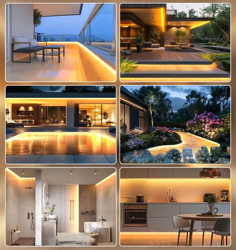 UŻYWANE Taśma LED COB 30 m (2х15m) IP68 24 V ciepła biała zasilanie pilot na Arena.pl