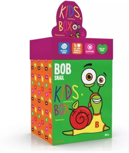 BOB SNAIL Kids Box mix przekąsek z zabawką 382 g na Arena.pl