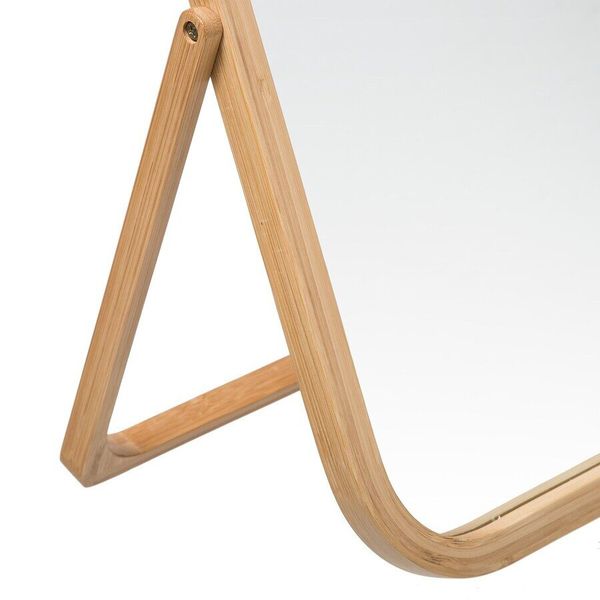 Lustro stojące 39 cm bambusowe zdjęcie 4
