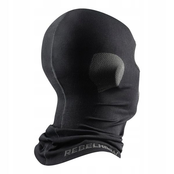 Kominiarka REBELHORN ACTIVE BLACK czarny zdjęcie 4