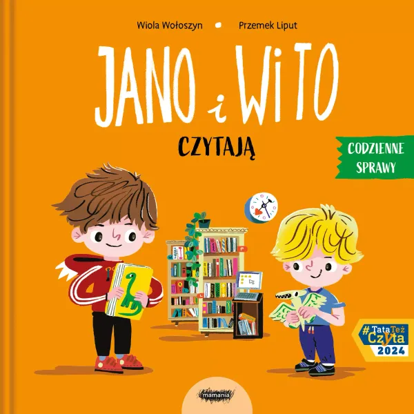 Jano i Wito czytają zdjęcie 1