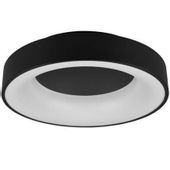 LAMPA plafon AVELON DL132671210 Trio sufitowa OPRAWA okrągła LED 27W 3000K metalowa czarna