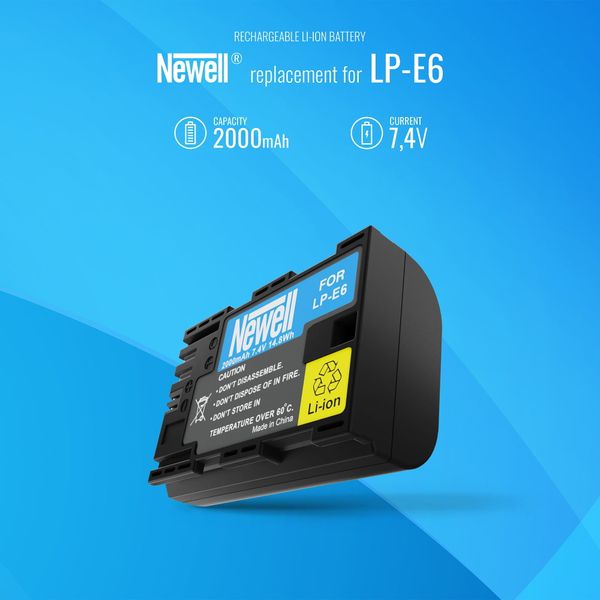 Newell Akumulator zamiennik LP-E6 do Canon zdjęcie 5