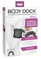 pipedream body dock lap strap - system mocowania na udo, regulowany