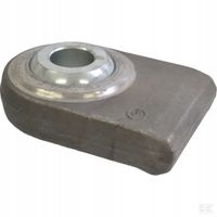 Końcówka do przyspawania płaska 28 mm kat.2