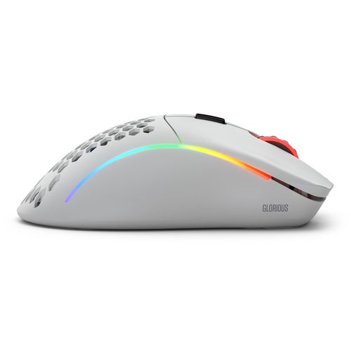 Mysz gamingowa Glorious Model D Wireless Mat 19000 dpi USB/Bluetooth Biała na Arena.pl