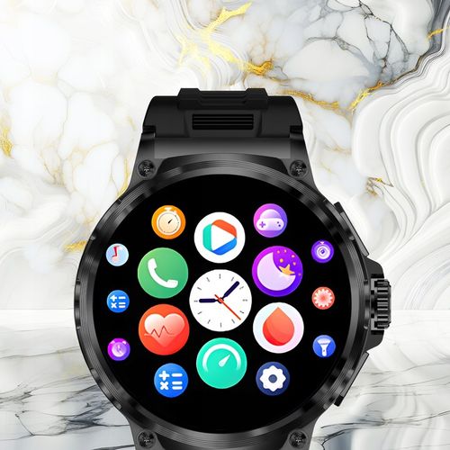 SMARTWATCH MĘSKI ZEGAREK ROZMOWY 710 mAh BATERIA MENU POLSKIE POMIARY SMS na Arena.pl